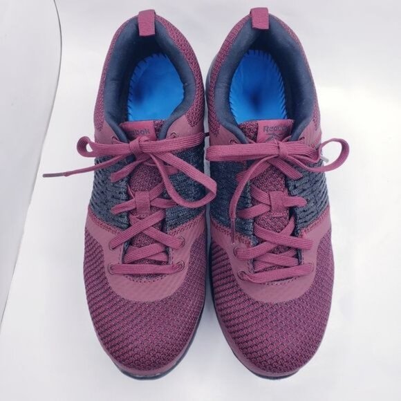 Reebok Composite Toe Work ULTK Lace Up Shoes Women's Size 11.5 Red & Black - Picture 7 of 13